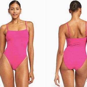 Vitamin A Jenna one piece pink swimsuit NWT
